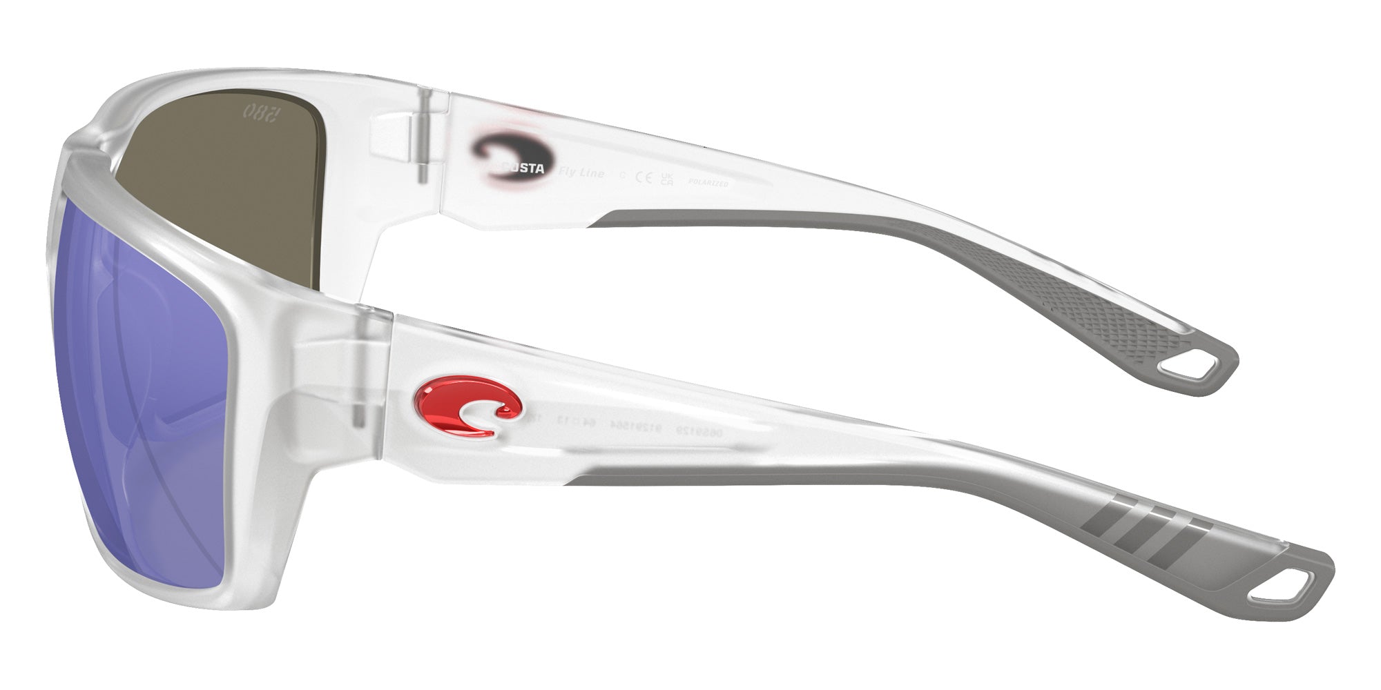 COSTA 6S9129 Fly Line 912915 64 - Matte Clear / Blue Mirrored Polarized #id:6s9129912915_s:112110