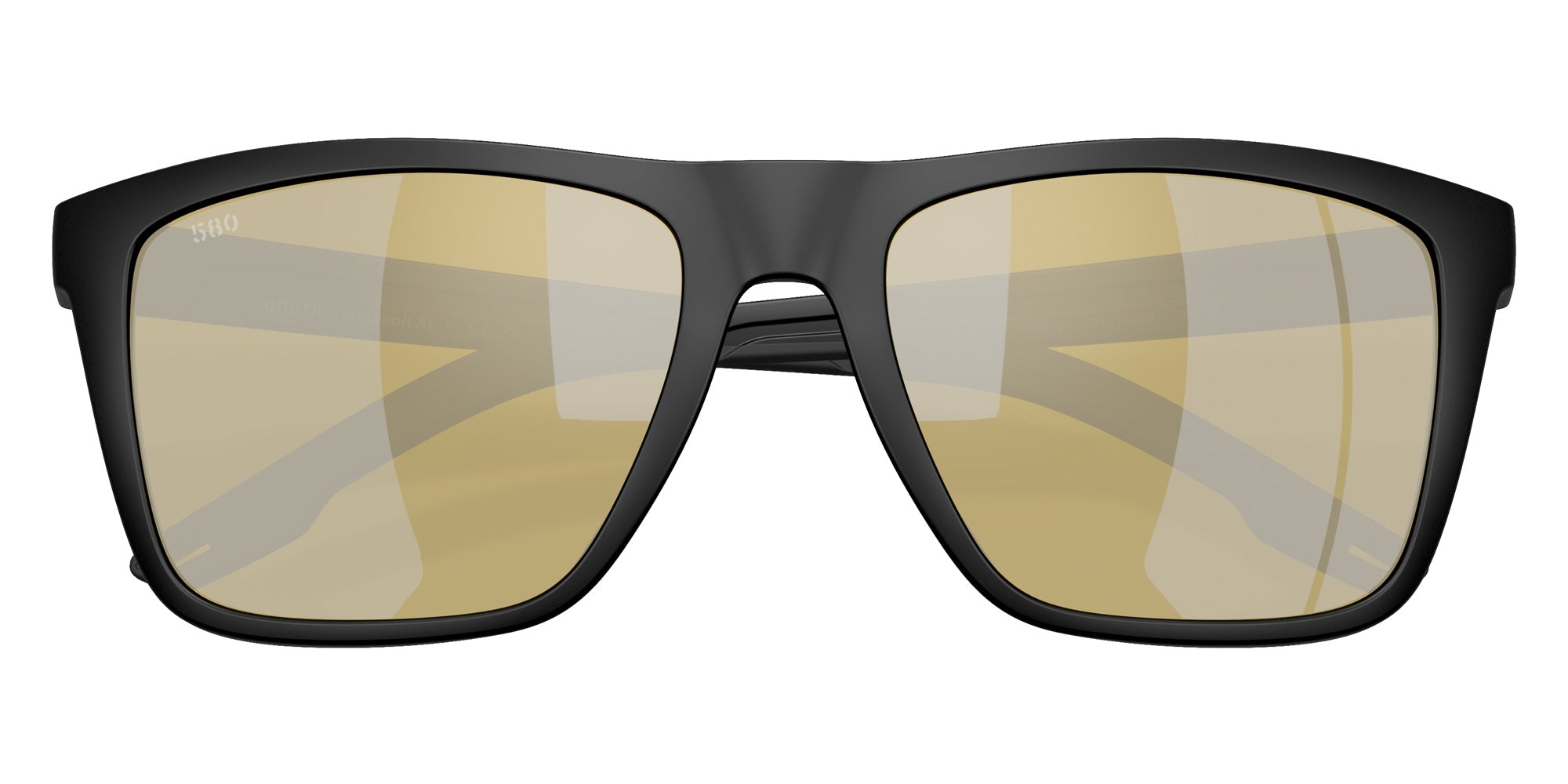 COSTA 6S9131 Mainsail XL 913104 59 - Matte Black / Sunrise Silver Mirrored Polarized #id:6s9131913104_s:106120