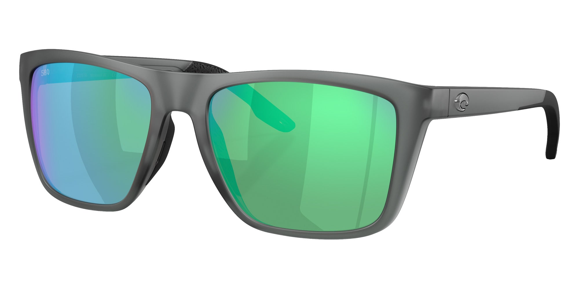COSTA 6S9131 Mainsail XL 913105 59 - Matte Gray Smoke / Green Mirrored Polarized #id:6s9131913105_s:108105