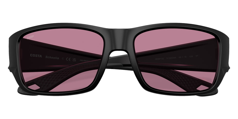 COSTA 6S9132 Schoolie 913204 56 - Matte Black / Rose Polarized #id:6s9132913204_s:106120