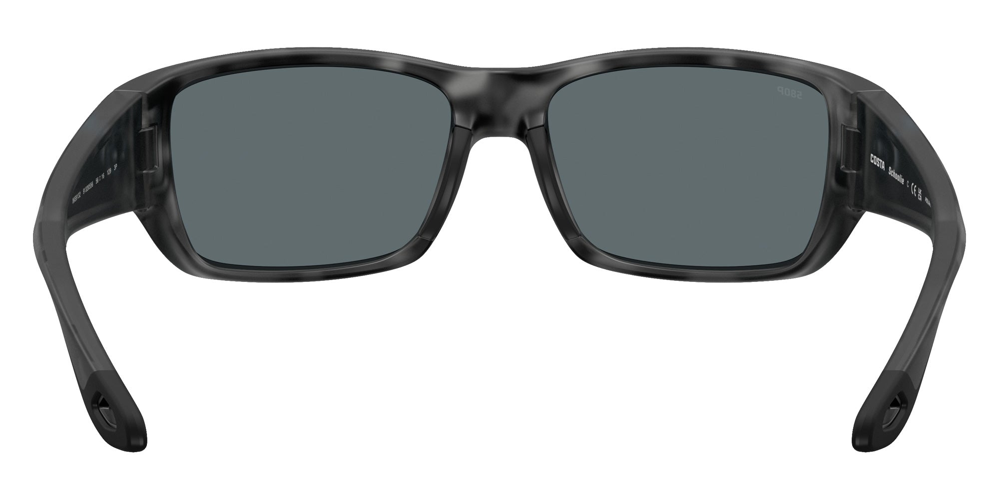 COSTA 6S9132 Schoolie 913205 56 - Matte Tiger Shark / Blue Mirrored Polarized #id:6s9132913205_s:108115