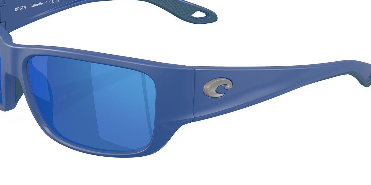 COSTA 6S9132 Schoolie 913207 56 - Matte Chesapeake Blue / Blue Mirrored Polarized #id:6s9132913207_s:100120