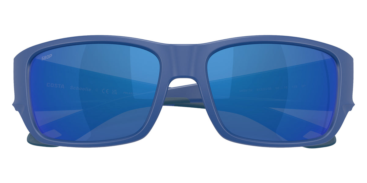 COSTA 6S9132 Schoolie 913207 56 - Matte Chesapeake Blue / Blue Mirrored Polarized #id:6s9132913207_s:100130