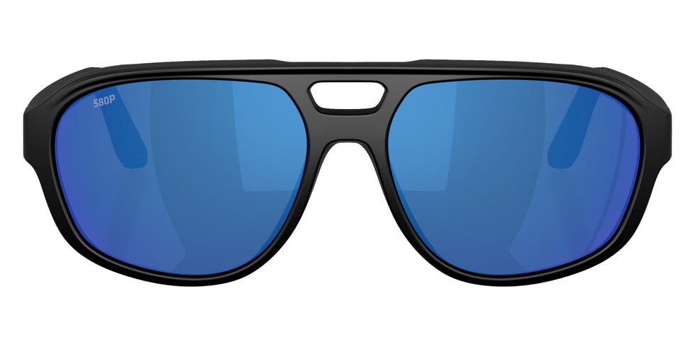 COSTA 6S9133 Street Heat 913303 55 - Matte Black / Blue Mirrored Polarized #id:6s9133913303_s:104100