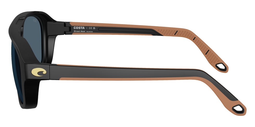 COSTA 6S9133 Street Heat 913304 55 - Matte Black / Gray Polarized #id:6s9133913304_s:106110