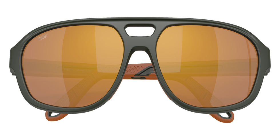COSTA 6S9133 Street Heat 913305 55 - Matte Olive / Gold Mirrored Polarized #id:6s9133913305_s:108120