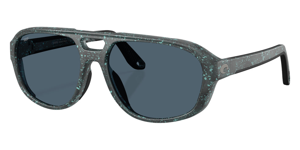 COSTA 6S9133 Street Heat 913306 55 - Matte Aqua Drip / Gray Polarized #id:6s9133913306_s:110105