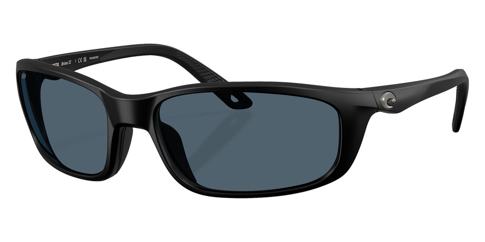 COSTA 6S9134 Brine II 913401 59 - Matte Black / Gray Polarized #id:6s9134913401_s:100105