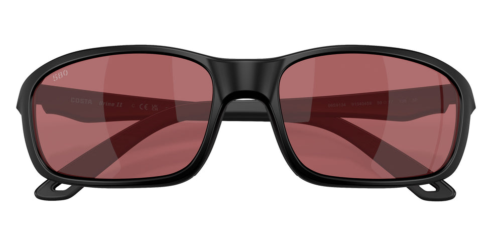 COSTA 6S9134 Brine II 913404 59 - Matte Black / Rose Polarized #id:6s9134913404_s:106120