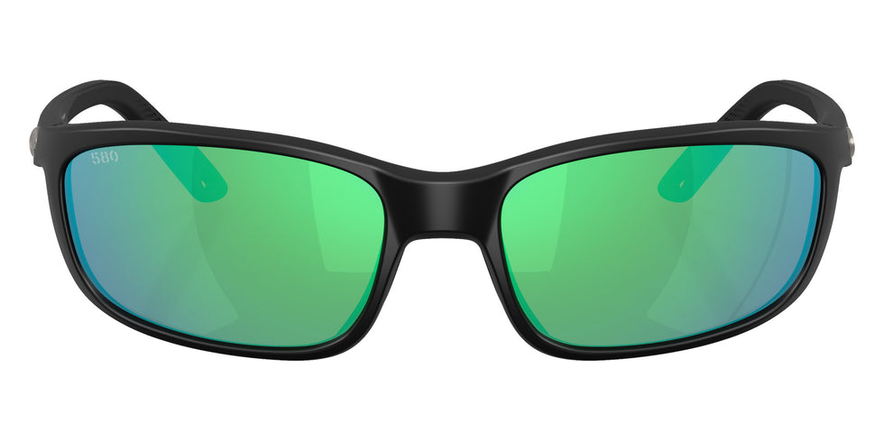COSTA 6S9134 Brine II 913406 59 - Matte Black / Green Mirrored Polarized #id:6s9134913406_s:110100