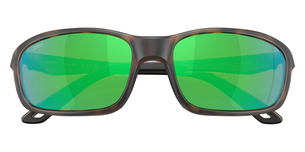 COSTA 6S9134 Brine II 913408 59 - Matte Tortoise / Green Mirrored Polarized #id:6s9134913408_s:114120