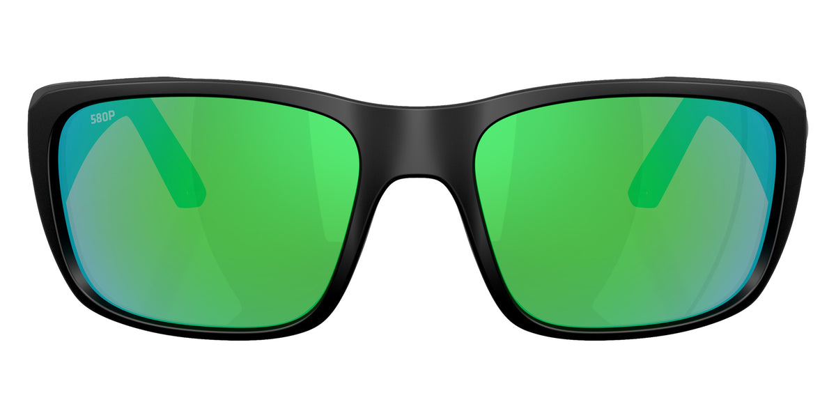 COSTA 6S9136 Crudo 913603 64 - Matte Black / Green Mirrored Polarized #id:6s9136913603_s:104100
