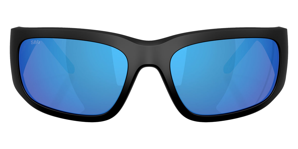 COSTA 6S9139 Bulley Bait 913902 64 - Matte Black / Blue Mirrored Polarized #id:6s9139913902_s:100100