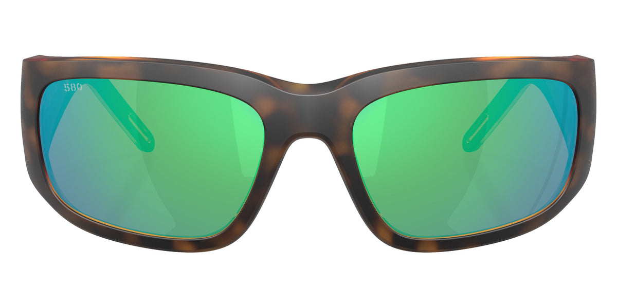 COSTA 6S9139 Bulley Bait 913906 64 - Matte Tortoise / Green Mirrored Polarized #id:6s9139913906_s:106100