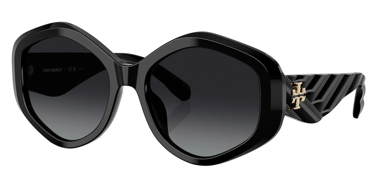 Tory Burch TY7217U 1709T3 55 - Black / Gray Gradient Polarized