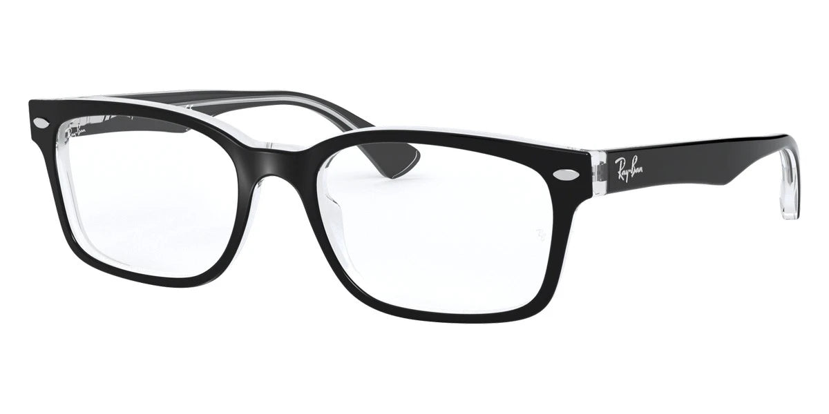 Ray-Ban RX5286 2034 51 - Black On Transparent