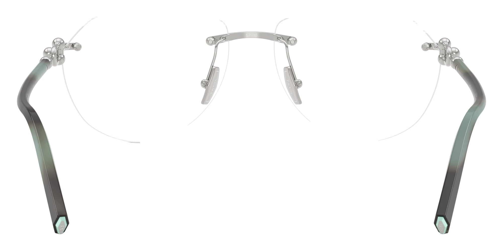 TIFFANY TF1173K 6213 57 - Silver Gold Plated