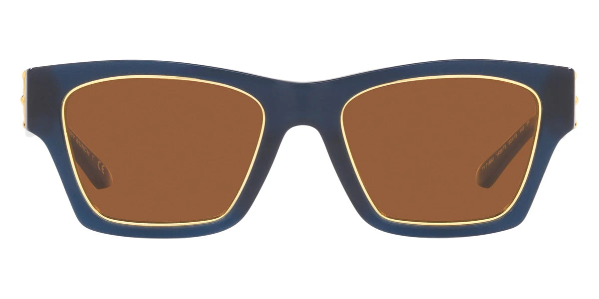 Tory Burch TY7186U 165673 53 - Transparent Navy / Solid Brown