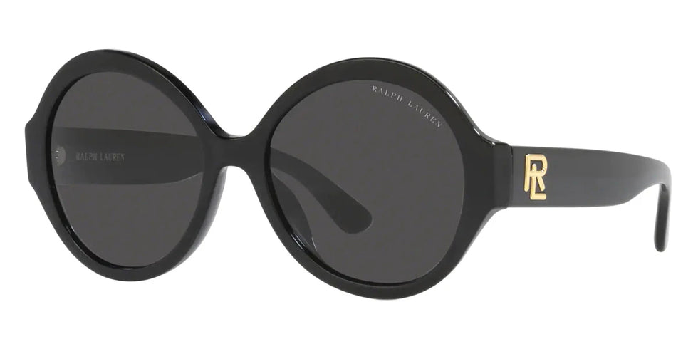 RALPH LAUREN RL8207U 500187 55 - Shiny Black / Dark Gray