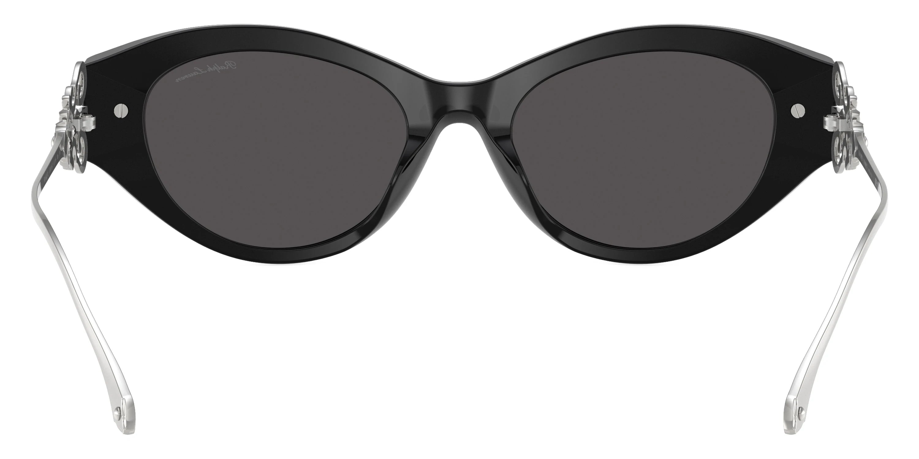 RALPH LAUREN RL8227U 500187 52 - Black/Shiny Silver / Dark Gray