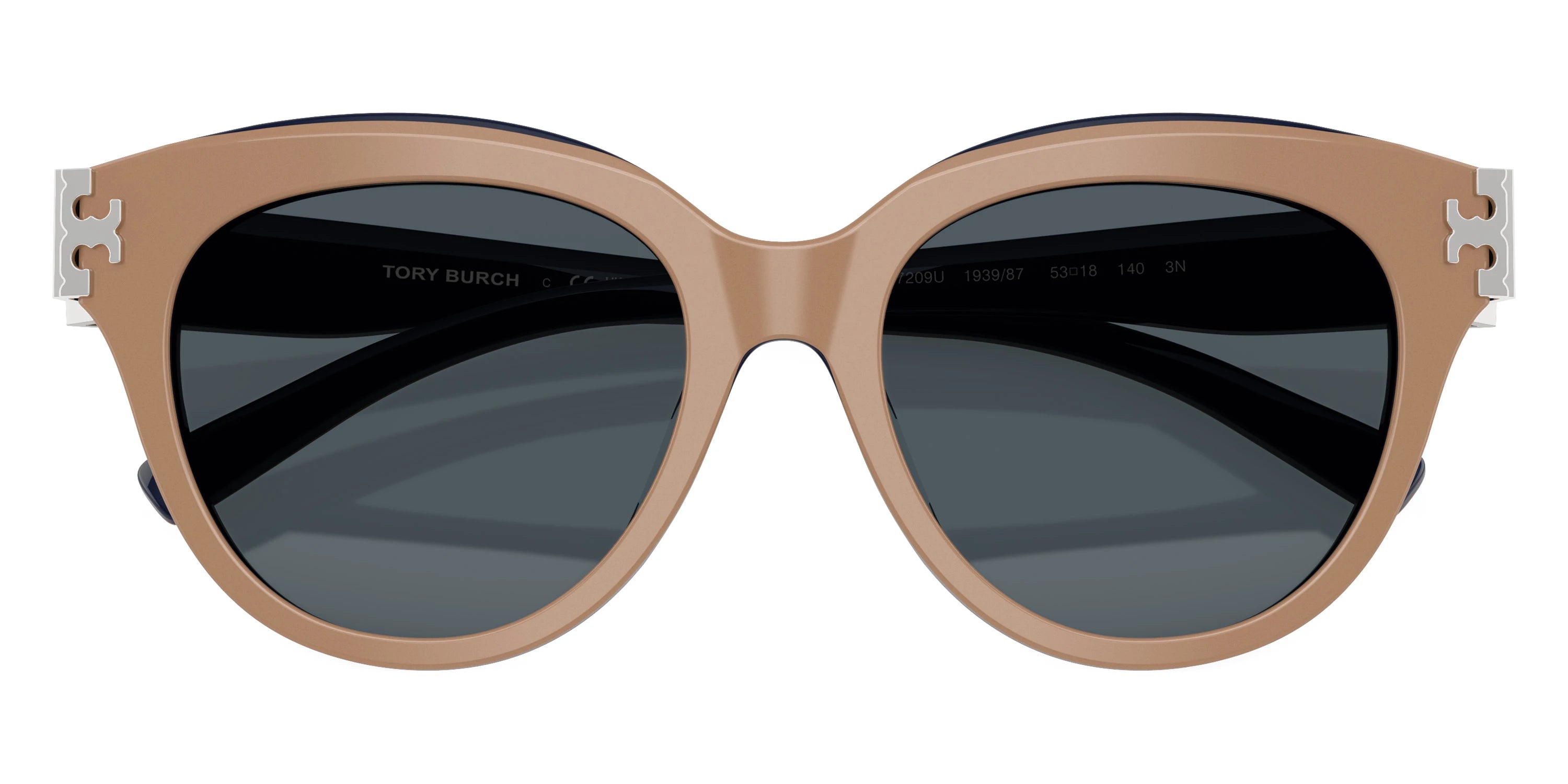 Tory Burch TY7209U 193987 53 - Navy/Brown / Dark Gray