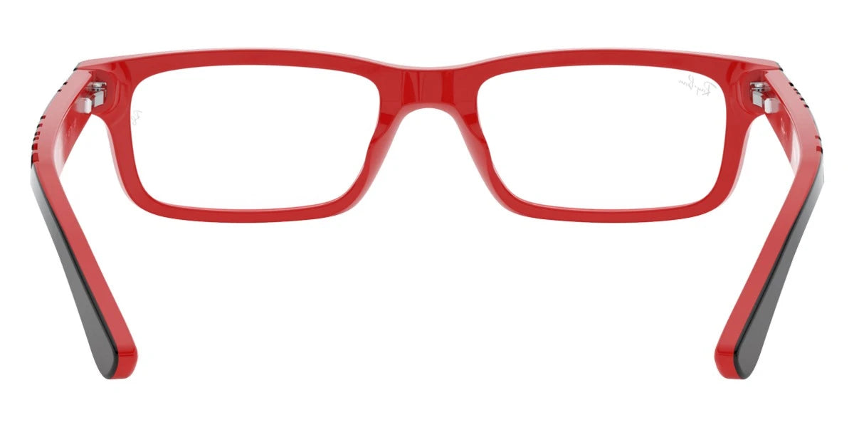 Ray-Ban RY1535 3573 48 - Black On Red