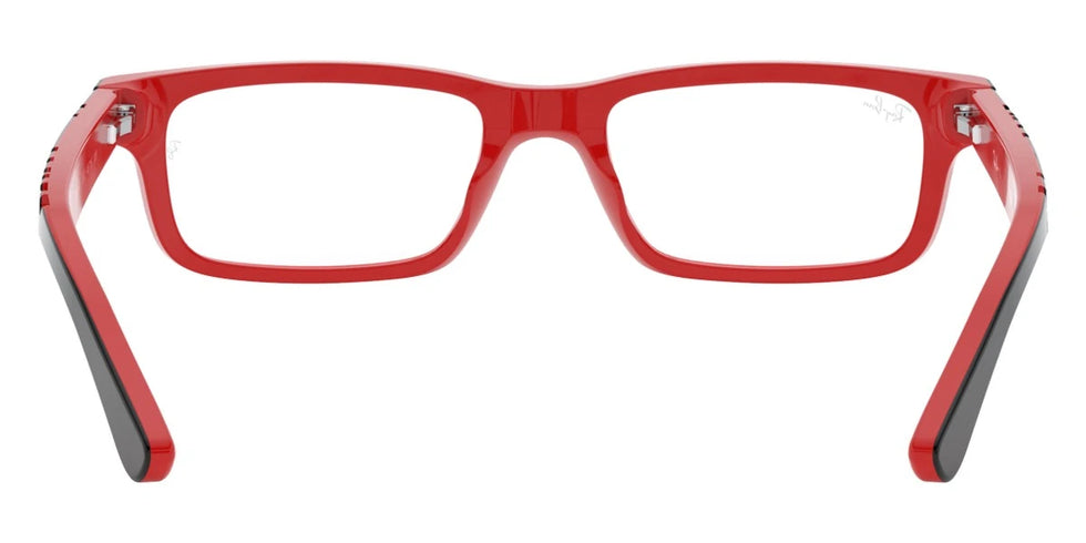 Ray-Ban RY1535 3573 48 - Black On Red