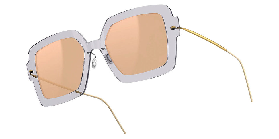 Lindberg LND 8336 C07-GT SL54 54 - C07-GT / SL54 Rose Gold Mirrored-Medium Gray