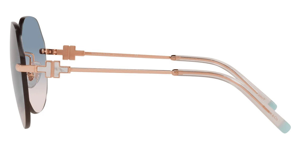 TIFFANY TF3077 616016 60 - Gold / Light Blue Gradient Blue