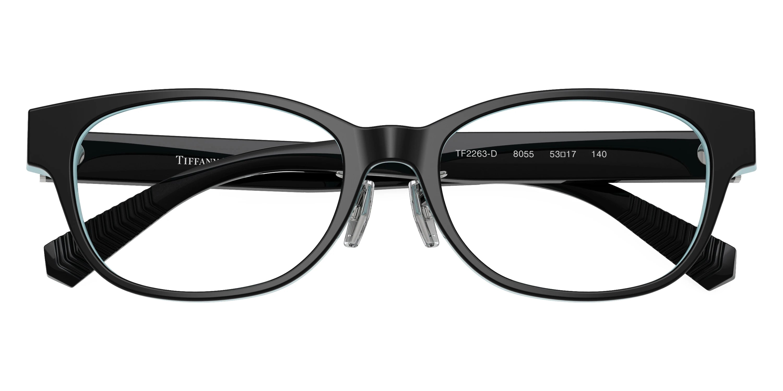 TIFFANY TF2263D 8055 53 - Black on TIFFANY Blue/Silver