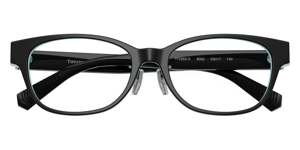 TIFFANY TF2263D 8055 53 - Black on TIFFANY Blue/Silver