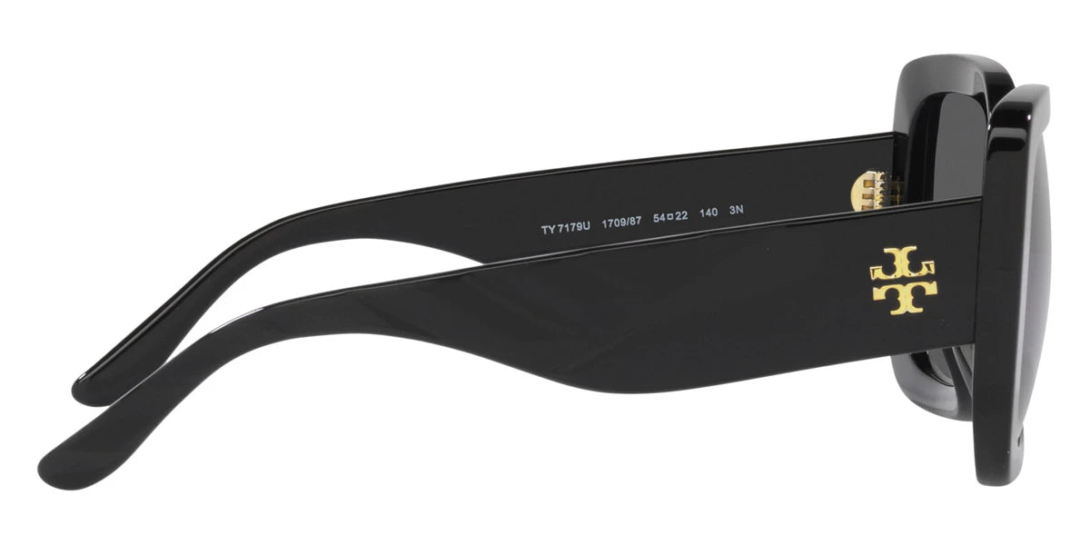 Tory Burch TY7179U 170987 54 - Black / Solid Gray
