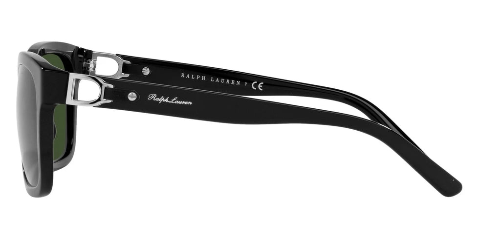 RALPH LAUREN RL8203QU 500171 57 - Shiny Black / Dark Green