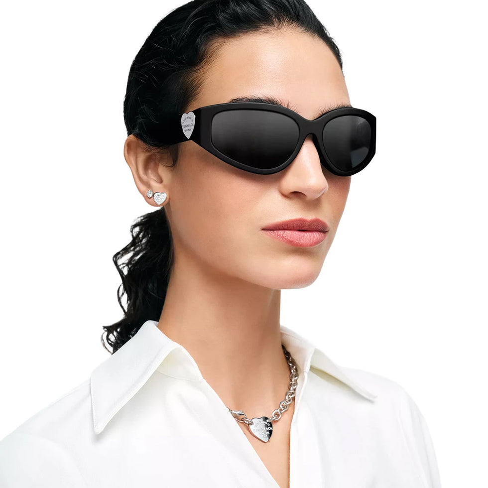 TIFFANY TF4217 80016G 59 - Black / Gray Mirrored Black