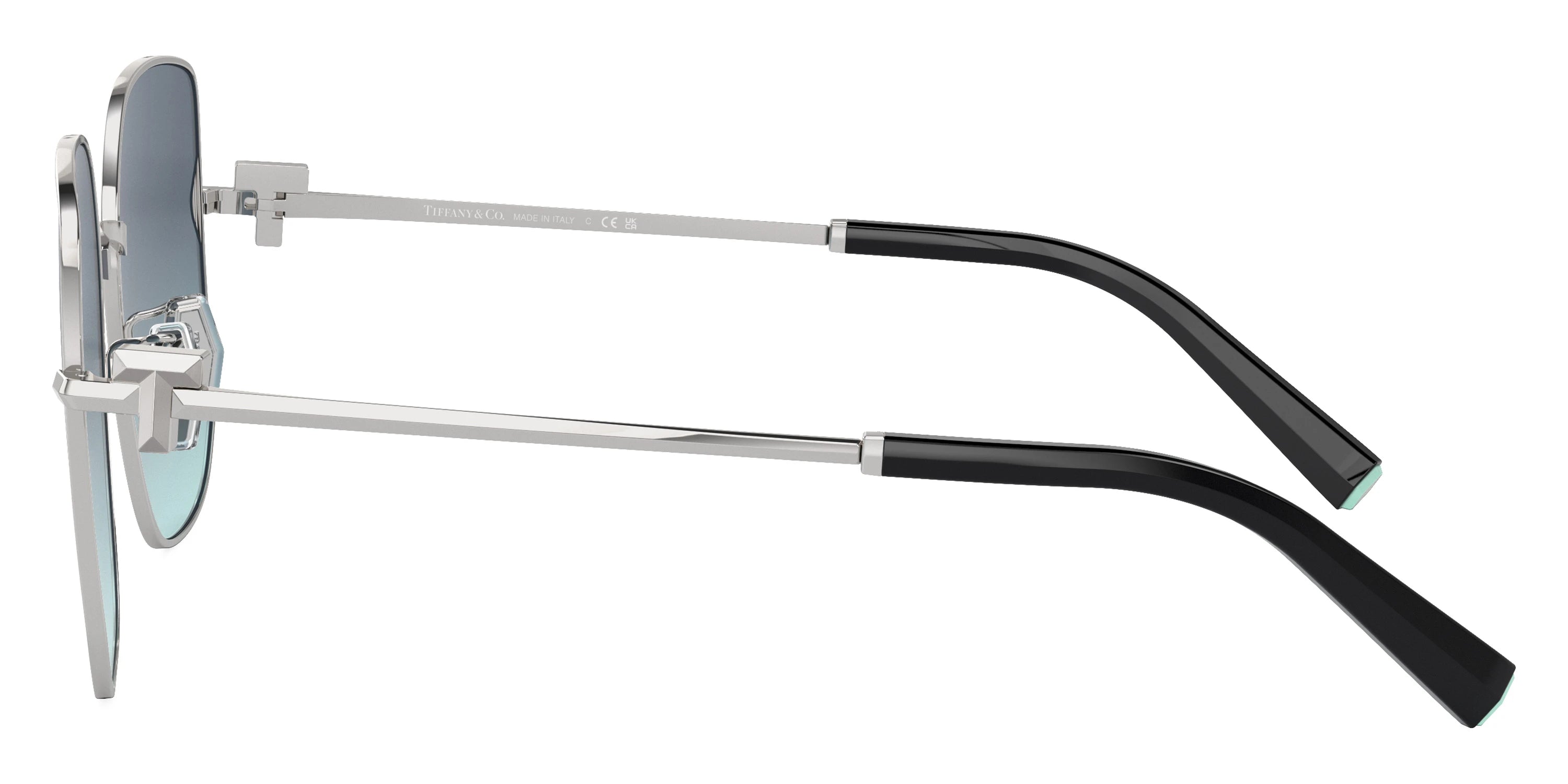 TIFFANY TF3105D 60019S 58 - Silver / Azure Gradient Blue