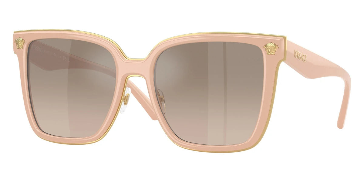 VERSACE VE2278D 54946I 58 - Nude / Brown Gradient Gray Mirrored Silver