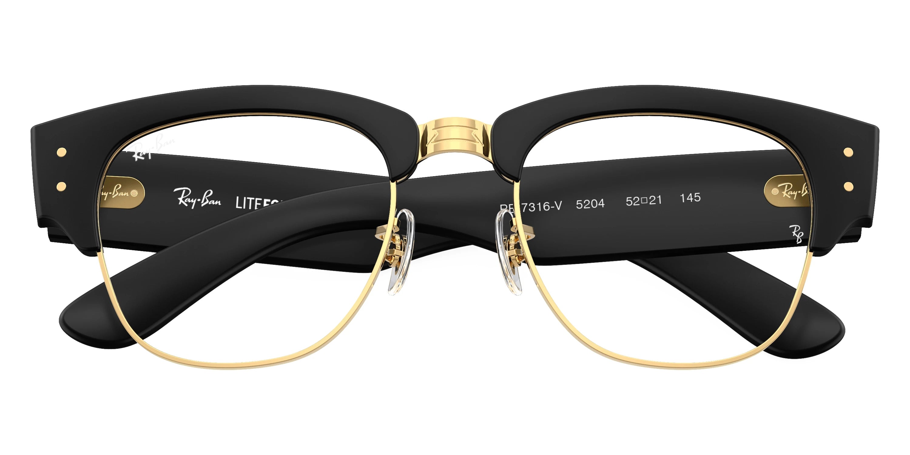 Ray-Ban RX7316V 5204 50 - Sand Black on Gold