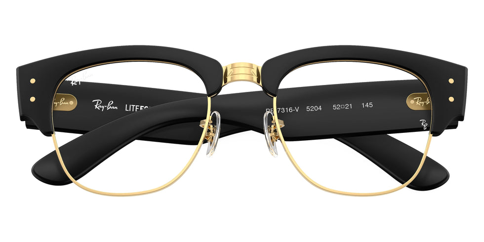 Ray-Ban RX7316V 5204 50 - Sand Black on Gold