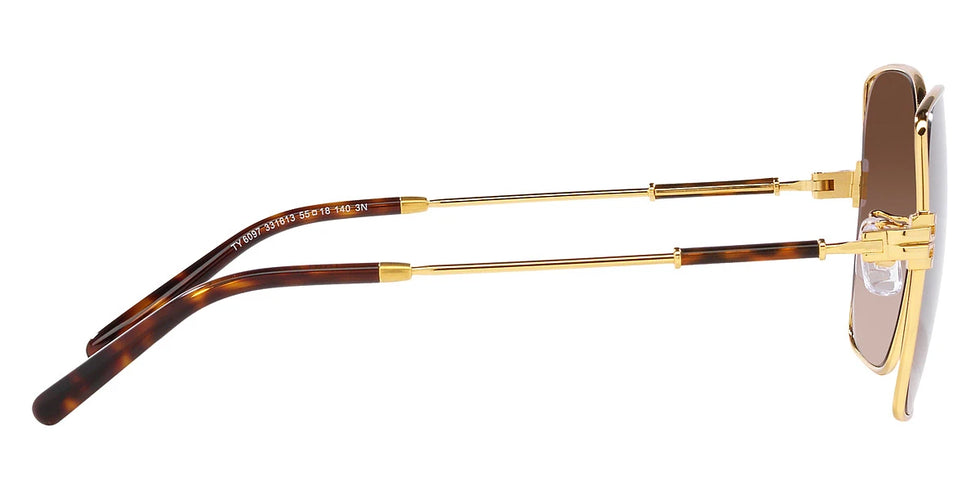 Tory Burch TY6097 331613 55 - Gold / Light Brown Gradient Dark Brown