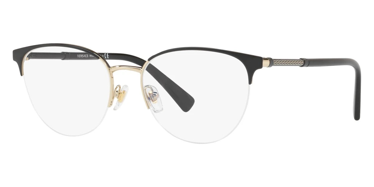 VERSACE VE1247 1252 52 - Black / Pale Gold
