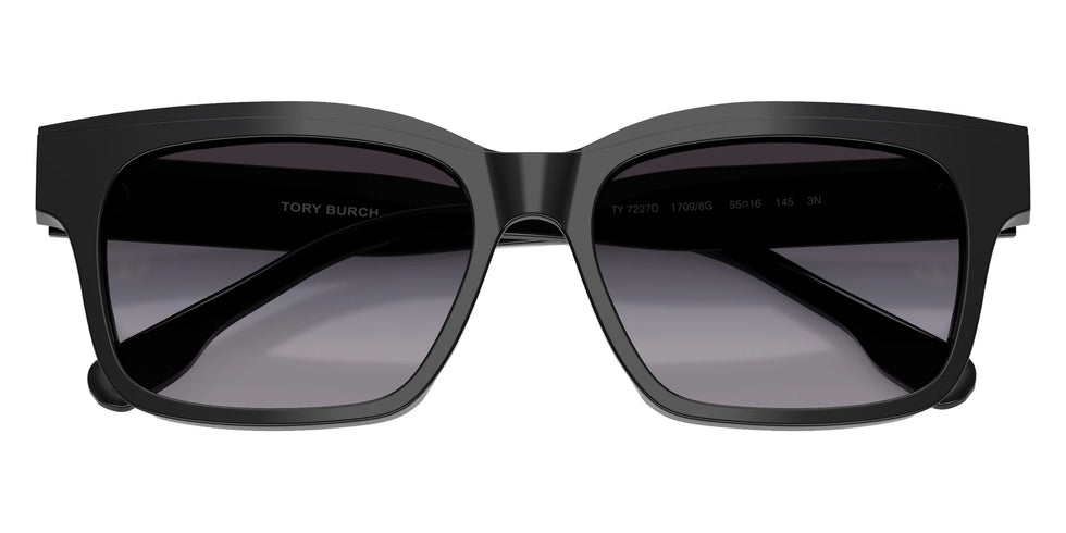 Tory Burch TY7227D 17098G 55 - Black / Gray Gradient