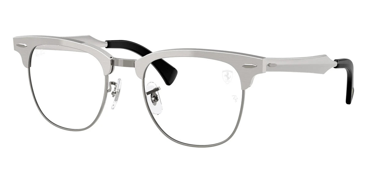 Ray-Ban RX3807VM F106 51 - Brushed Silver on Gunmetal
