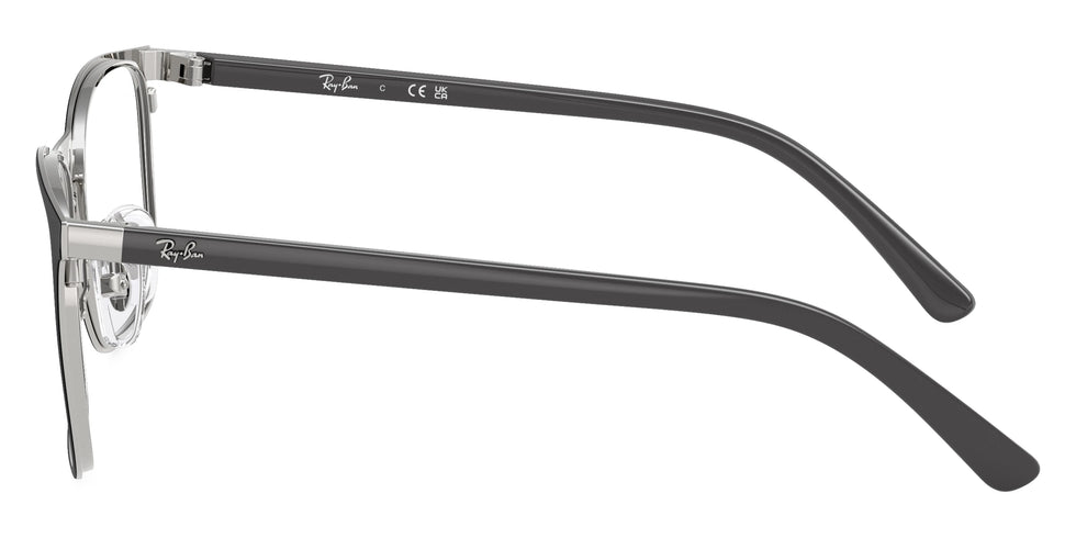 Ray-Ban RY9551V 4064 46 - Black on Silver/Gray