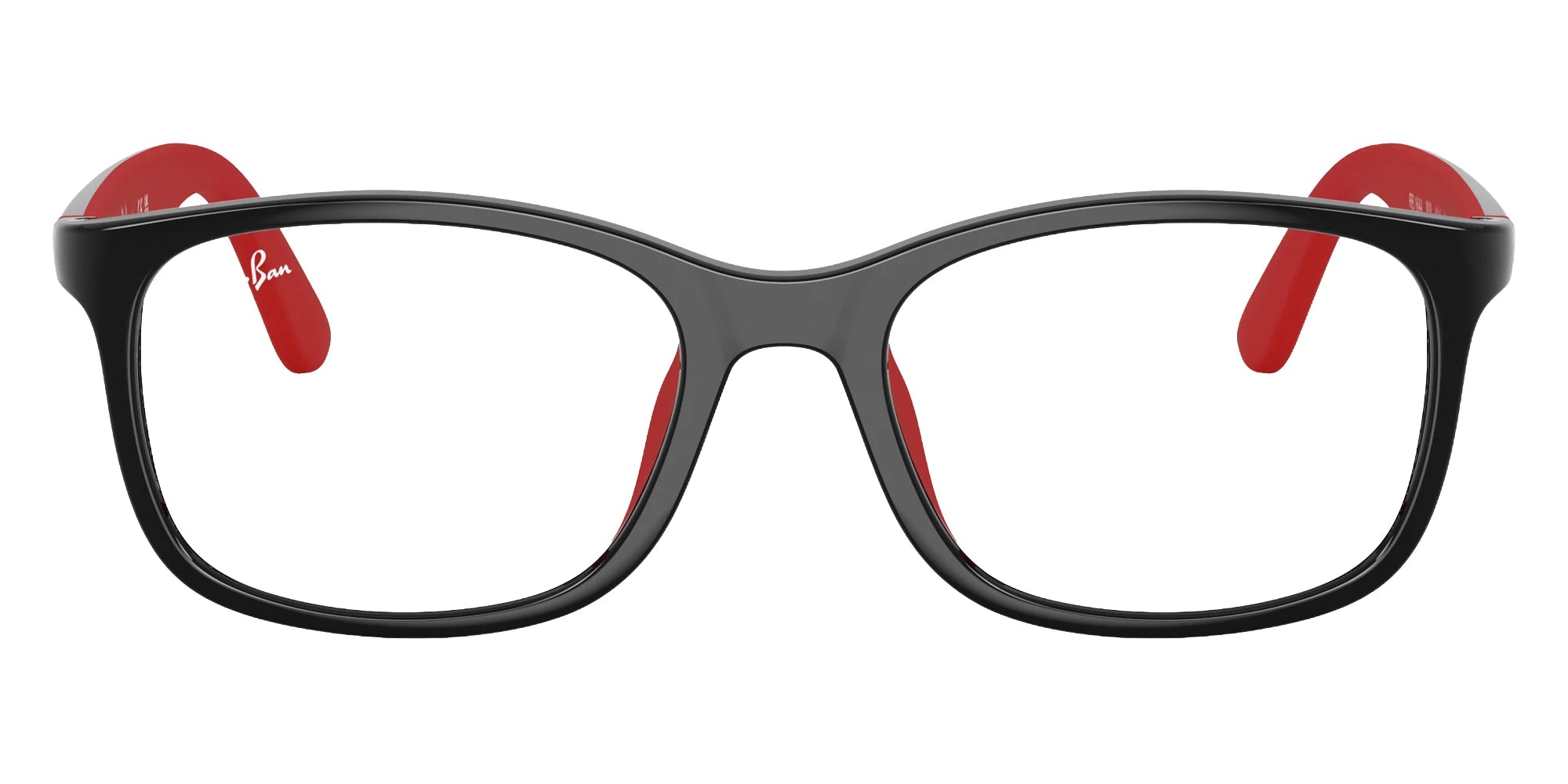 Ray-Ban RY1644 3928 48 - Black on Rubber Red