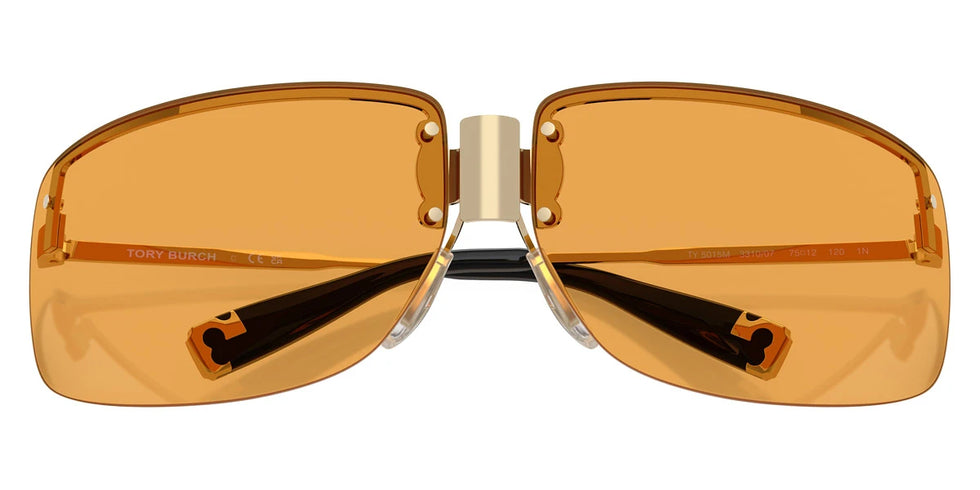 Tory Burch TY5015M 331007 75 - Shiny Light Gold / Orange