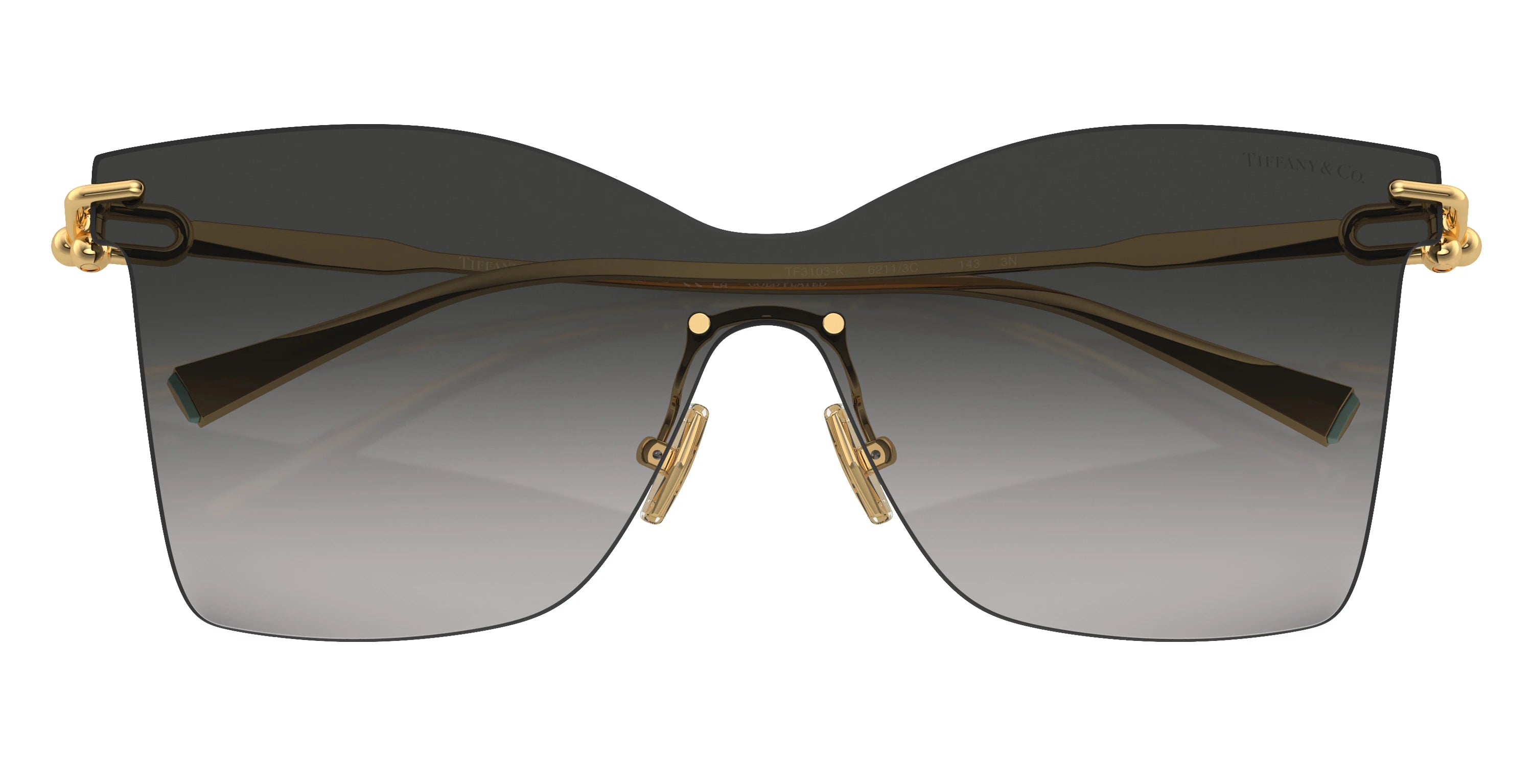 TIFFANY TF3103K 62113C 43 - Gold Plated / Gray Gradient