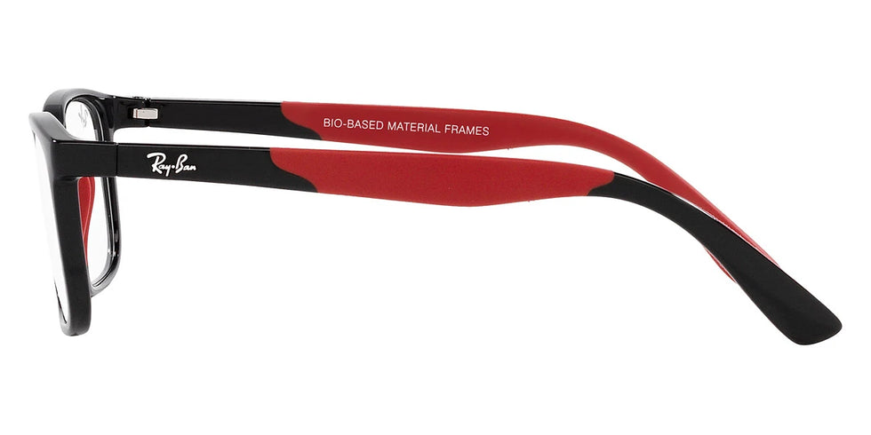 Ray-Ban RY1621 3928 47 - Black on Red