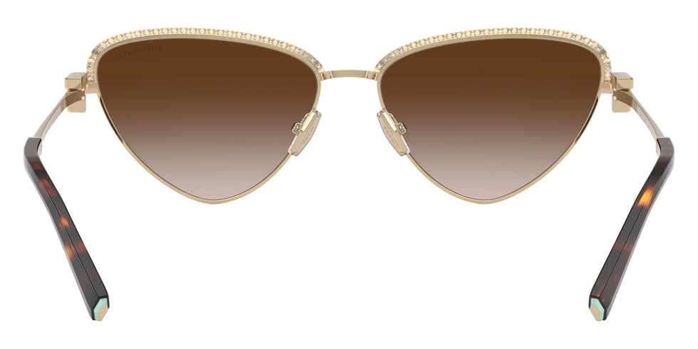 TIFFANY TF3107KB 62123B 59 - Pale Gold Plated / Brown Gradient