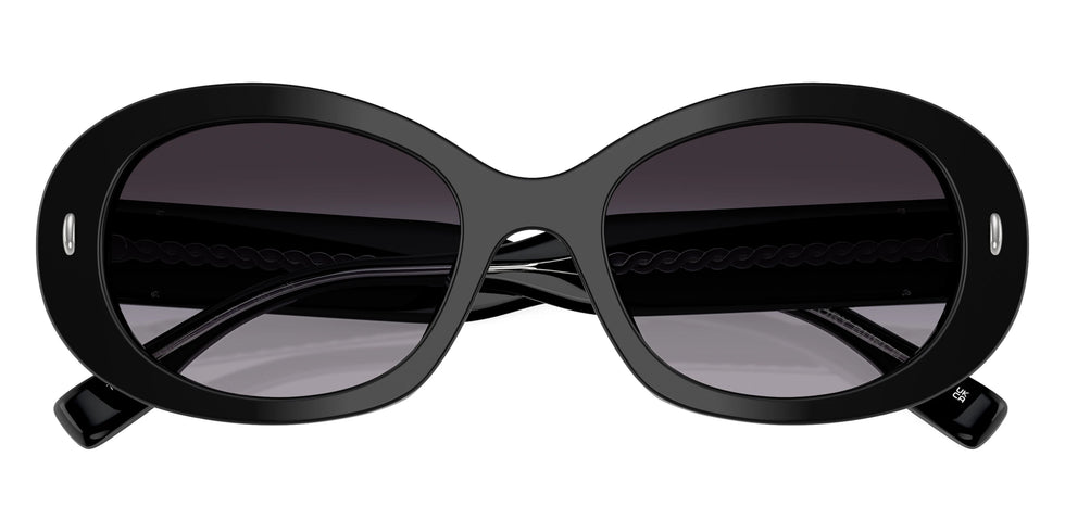 Tory Burch TY7214U 17098G 53 - Black/Black Crystal / Gray Gradient