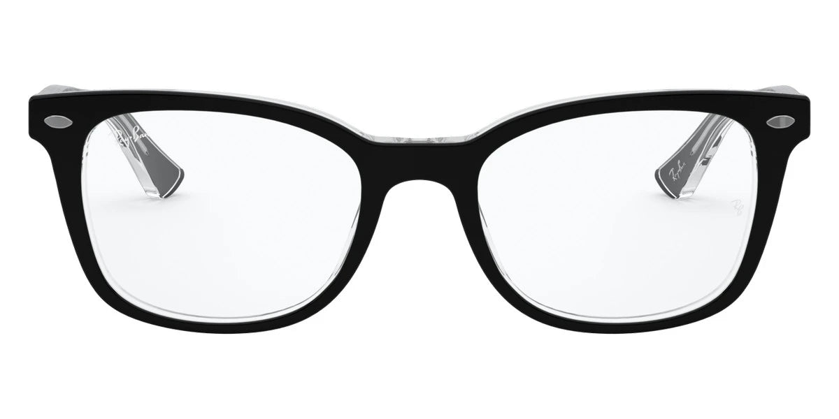 Ray-Ban RX5285 2034 53 - Black On Transparent